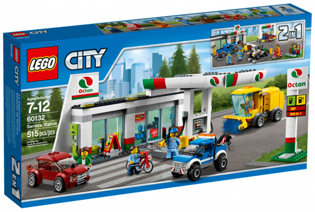 60132 - Service Station - EMPTY BOX ONLY