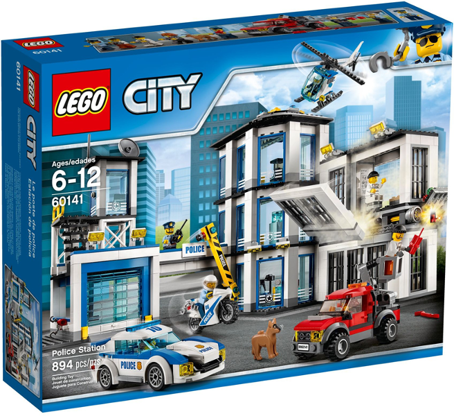 60141 - Police Station - EMPTY BOX ONLY