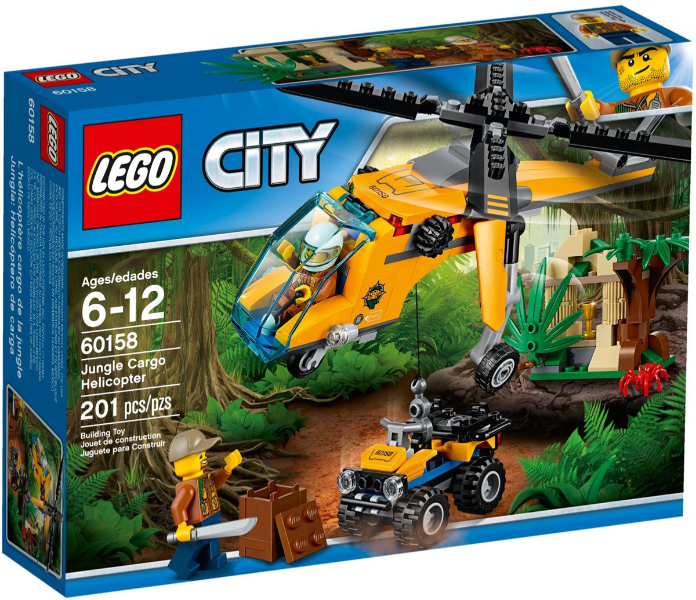 Jungle Cargo Helicopter, 60158 - LEGO® City Set