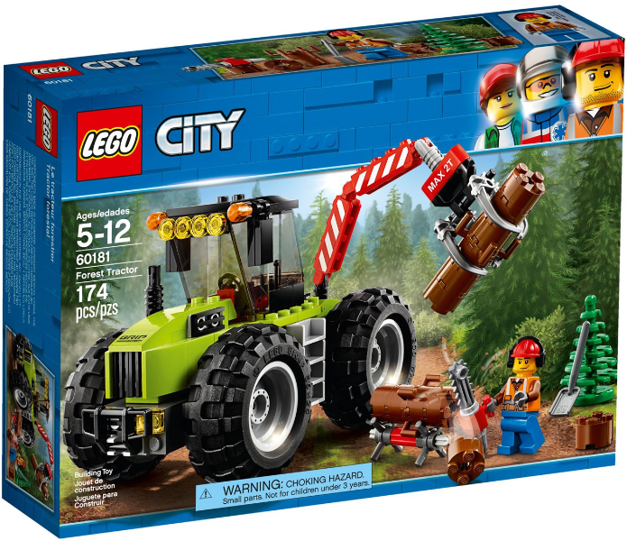 60181 - Forest Tractor - EMPTY BOX ONLY