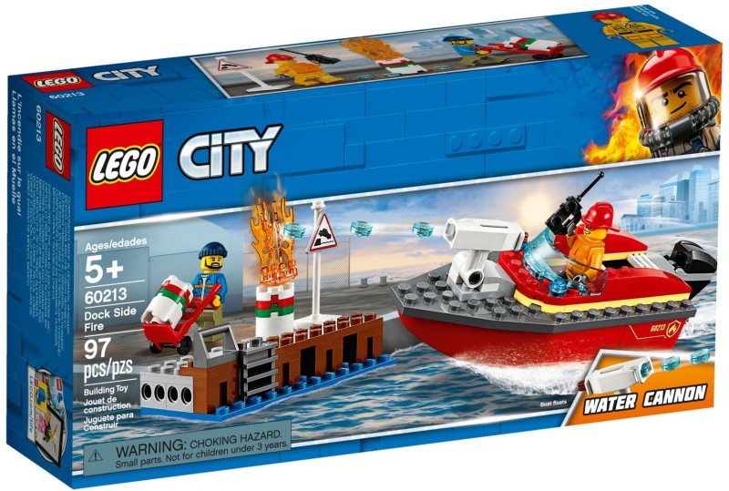 60213 - Dock Side Fire - EMPTY BOX ONLY