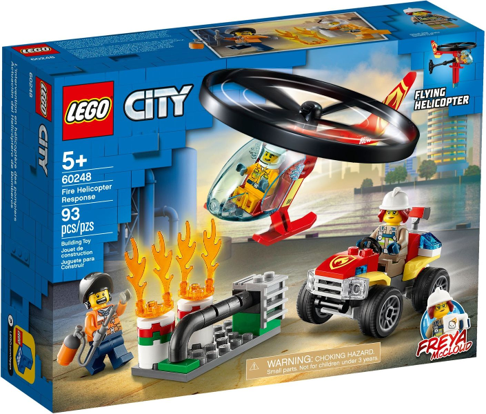 Fire Helicopter Response, 60248 LEGO® City Set