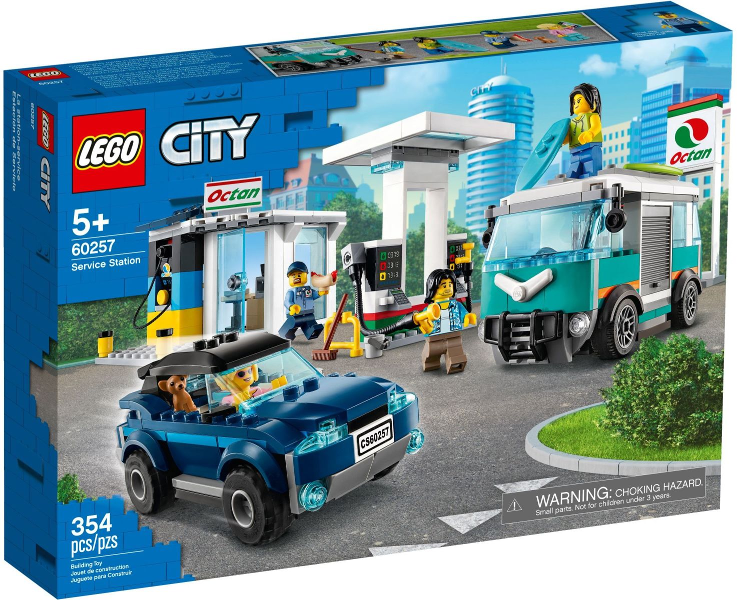 60257 - Service Station - EMPTY BOX ONLY