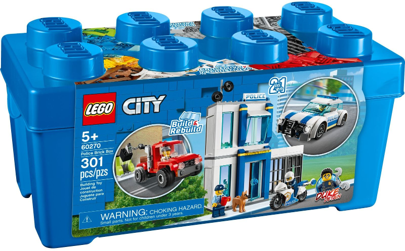60270 - Police Brick Box - EMPTY BOX ONLY