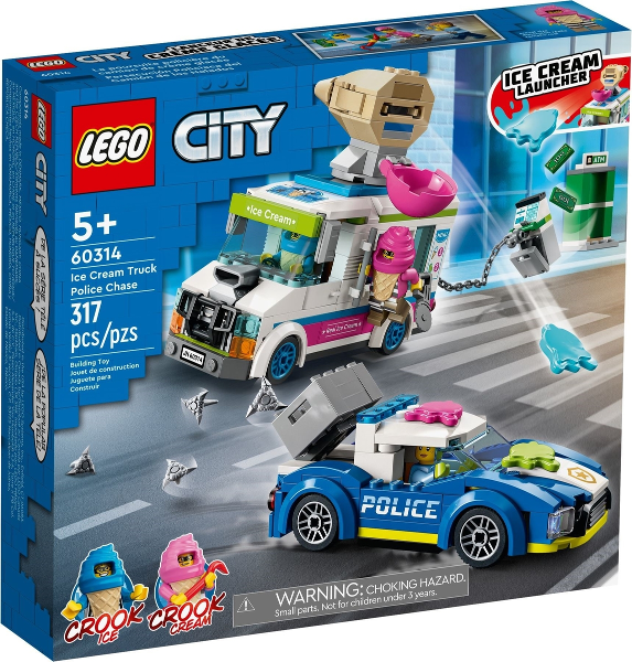 60314 - Ice Cream Truck Police Chase - EMPTY BOX ONLY