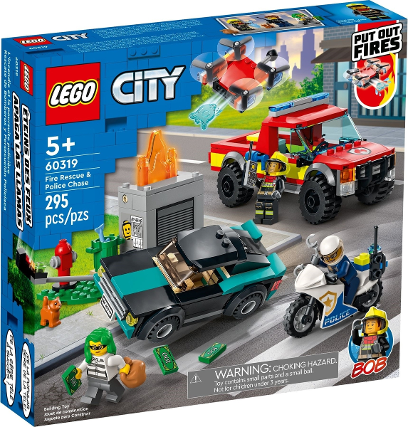 60319 - Fire Rescue & Police Chase - EMPTY BOX ONLY