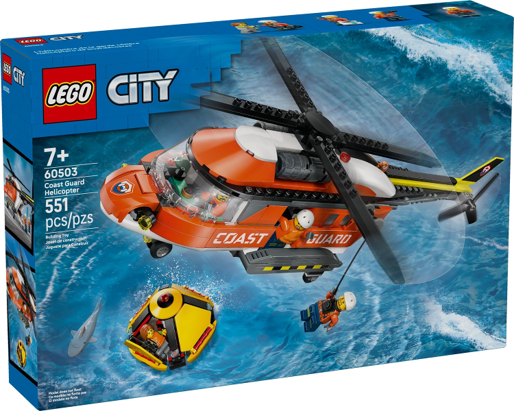 60503 - Coast Guard Helicopter - EMPTY BOX ONLY