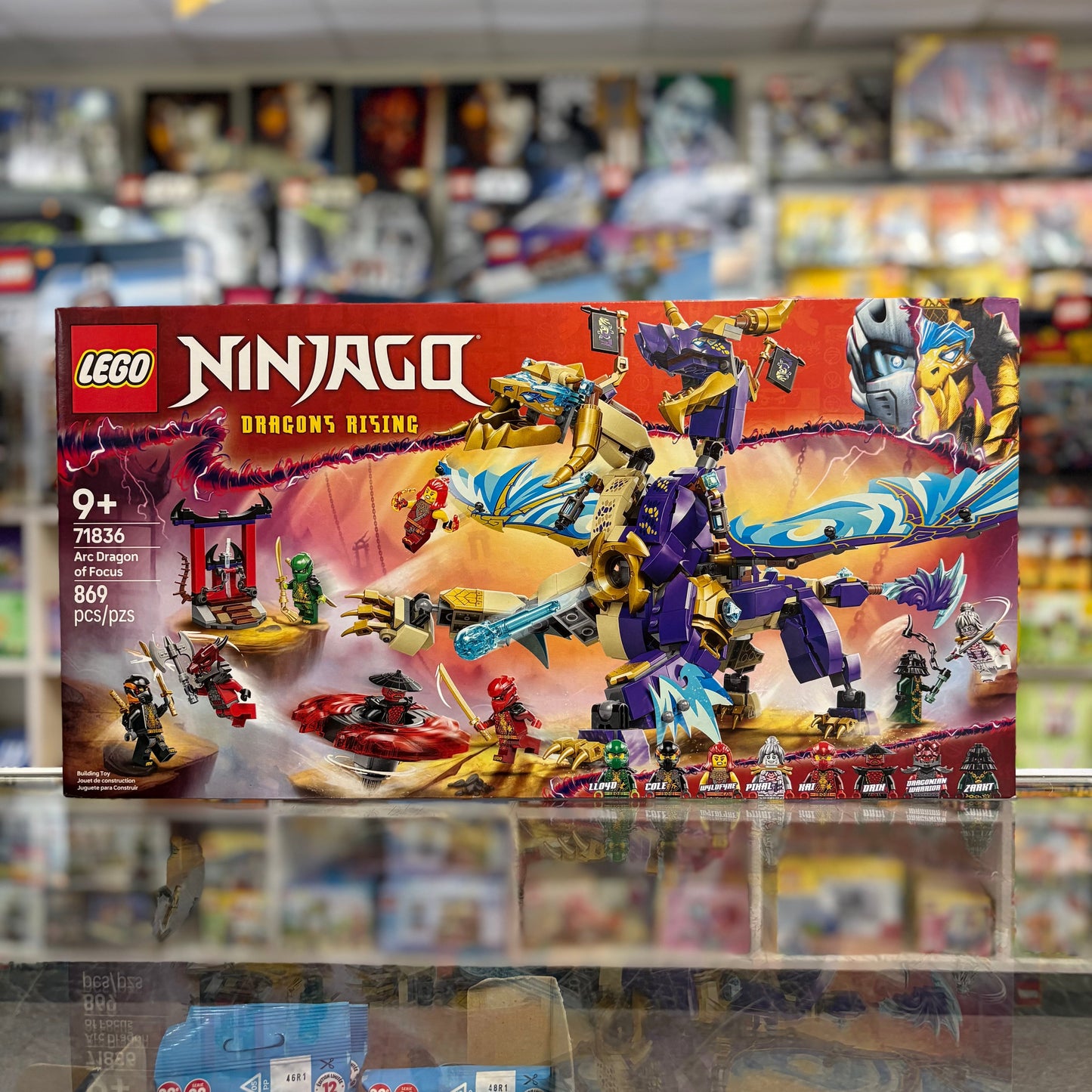 71836 - Arc Dragon of Focus - EMPTY BOX ONLY