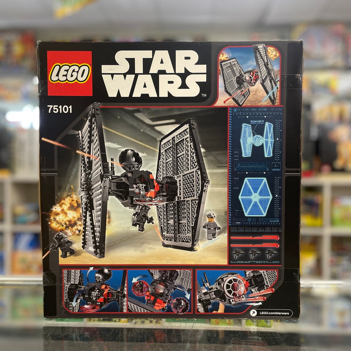 First Order Special Forces TIE Fighter, 75101 - LEGO® Star Wars Set