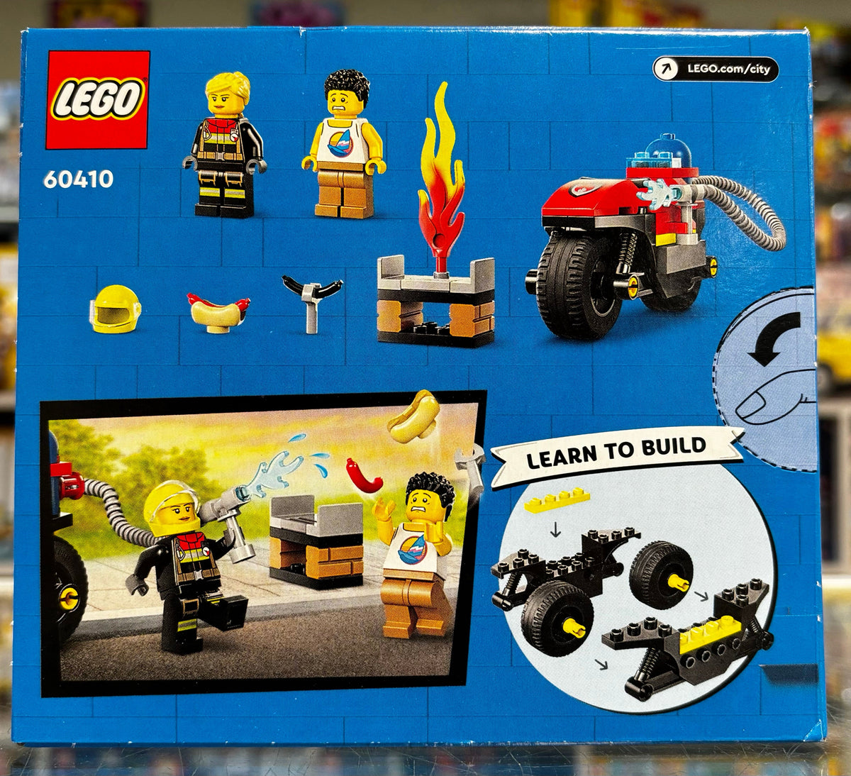 Fire Rescue Motorcycle - 60410 LEGO® City Set