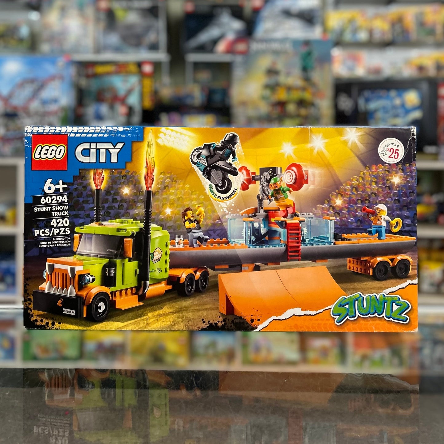 60294 - Stunt Show Truck - EMPTY BOX ONLY