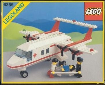 6356 - Med-Star Rescue Plane - EMPTY BOX ONLY