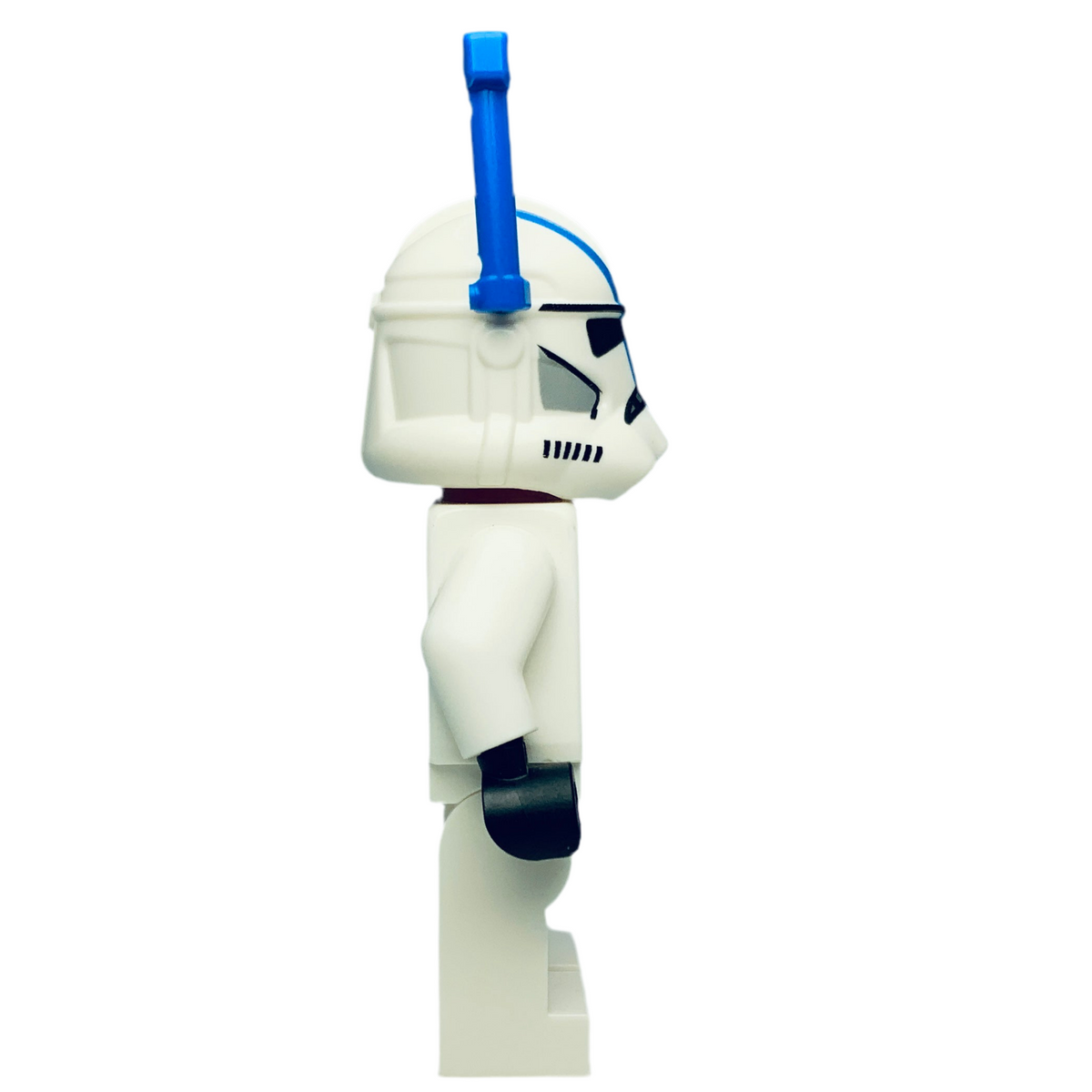 Clone Trooper Officer, 501st Legion (Phase 2) - White Arms, Blue Rangefinder, Nougat Head, Helmet with Holes, sw1246, LEGO® Star Wars Minifigure