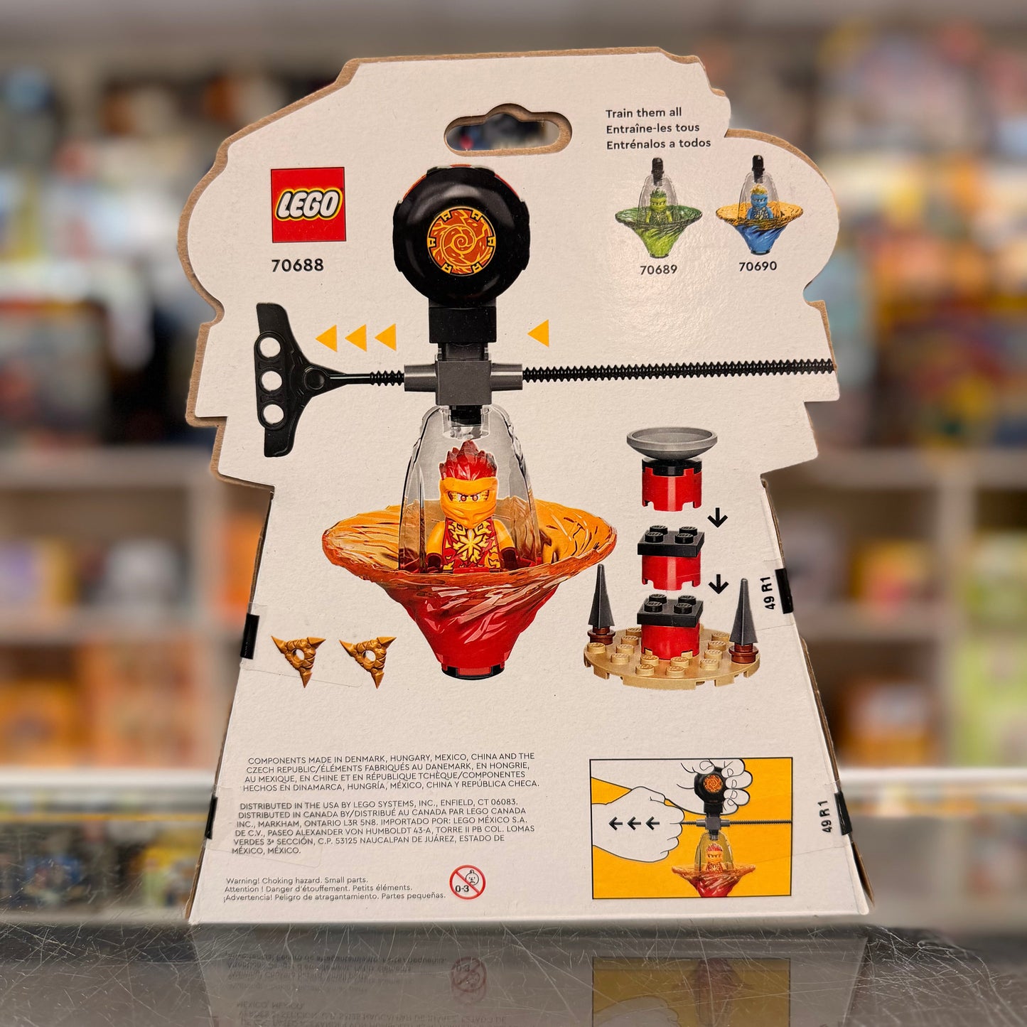Kai's Spinjitzu Ninja Training, 70688 - LEGO® Ninjago Set