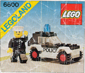 6600 - Police Patrol - EMPTY BOX ONLY