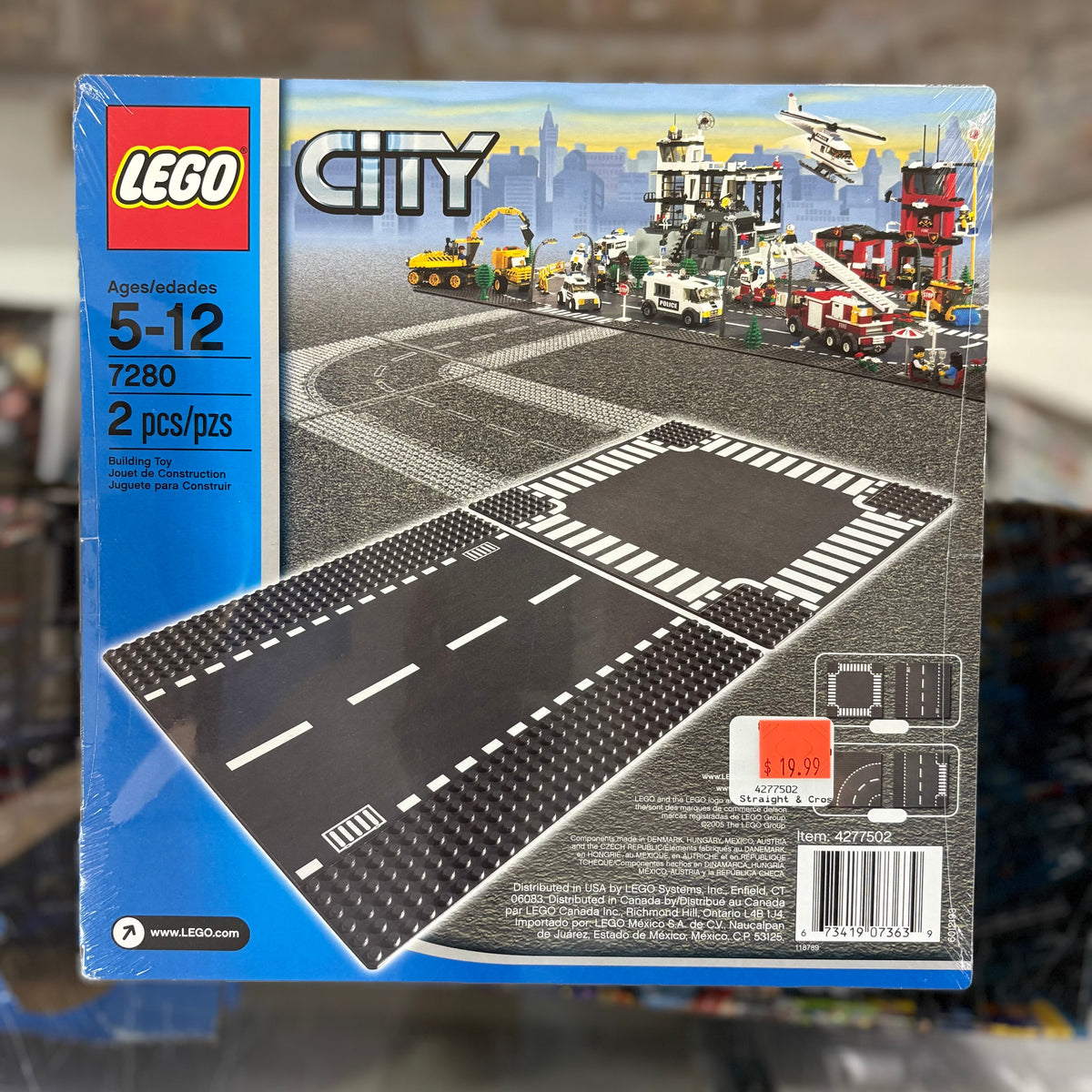 Straight & Crossroad Plates, 7280