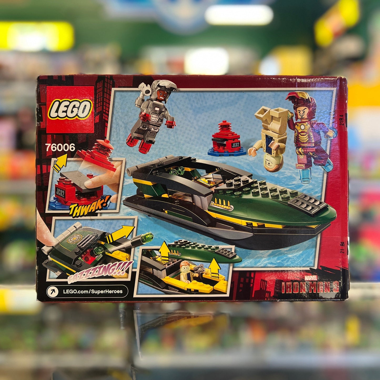 Iron Man: Extremis Sea Port Battle, 76006 - LEGO® Marvel Set