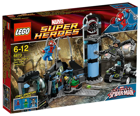 6873 - Spider-Man's Doc Ock Ambush - EMPTY BOX ONLY