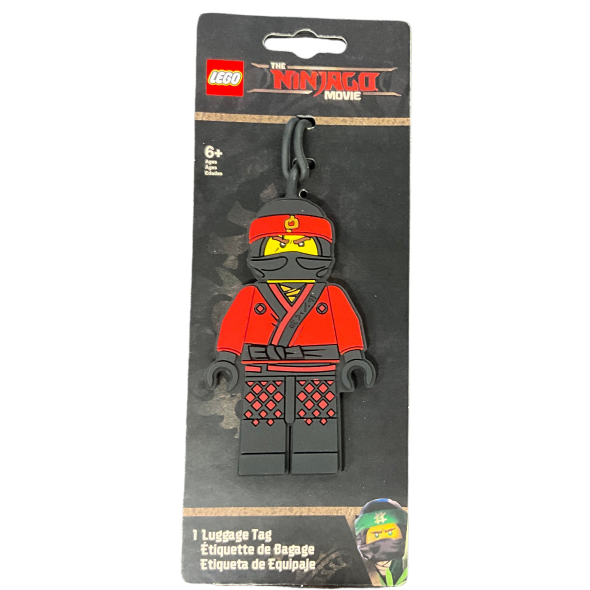 Bag/Luggage Tag, Silicone, LEGO® Ninjago Kai, 51883