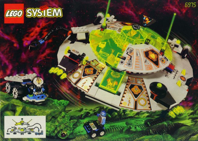 6975 - Alien Avenger - EMPTY BOX ONLY