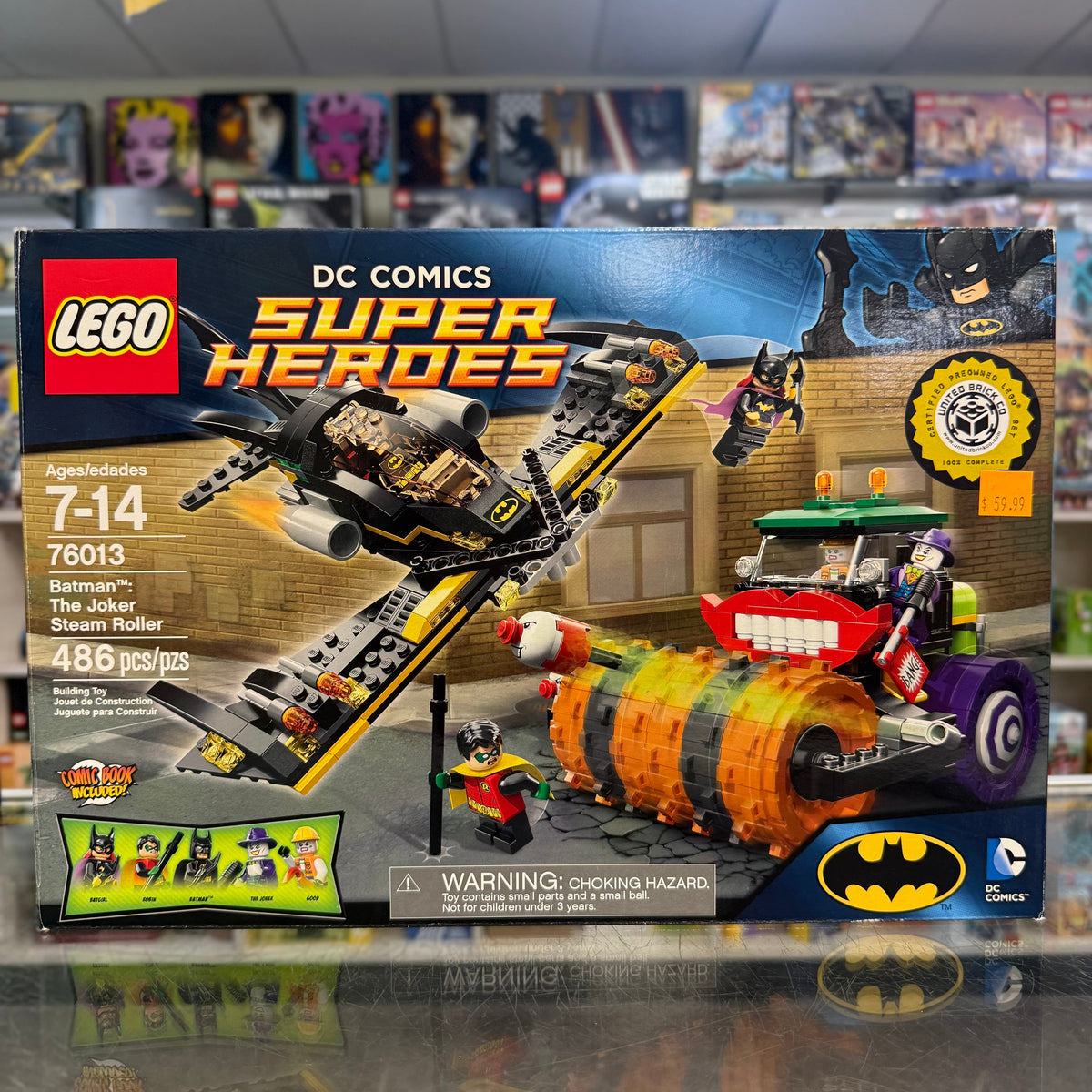 Batman: The Joker Steam Roller, 76013 - LEGO® DC Super Heroes Set