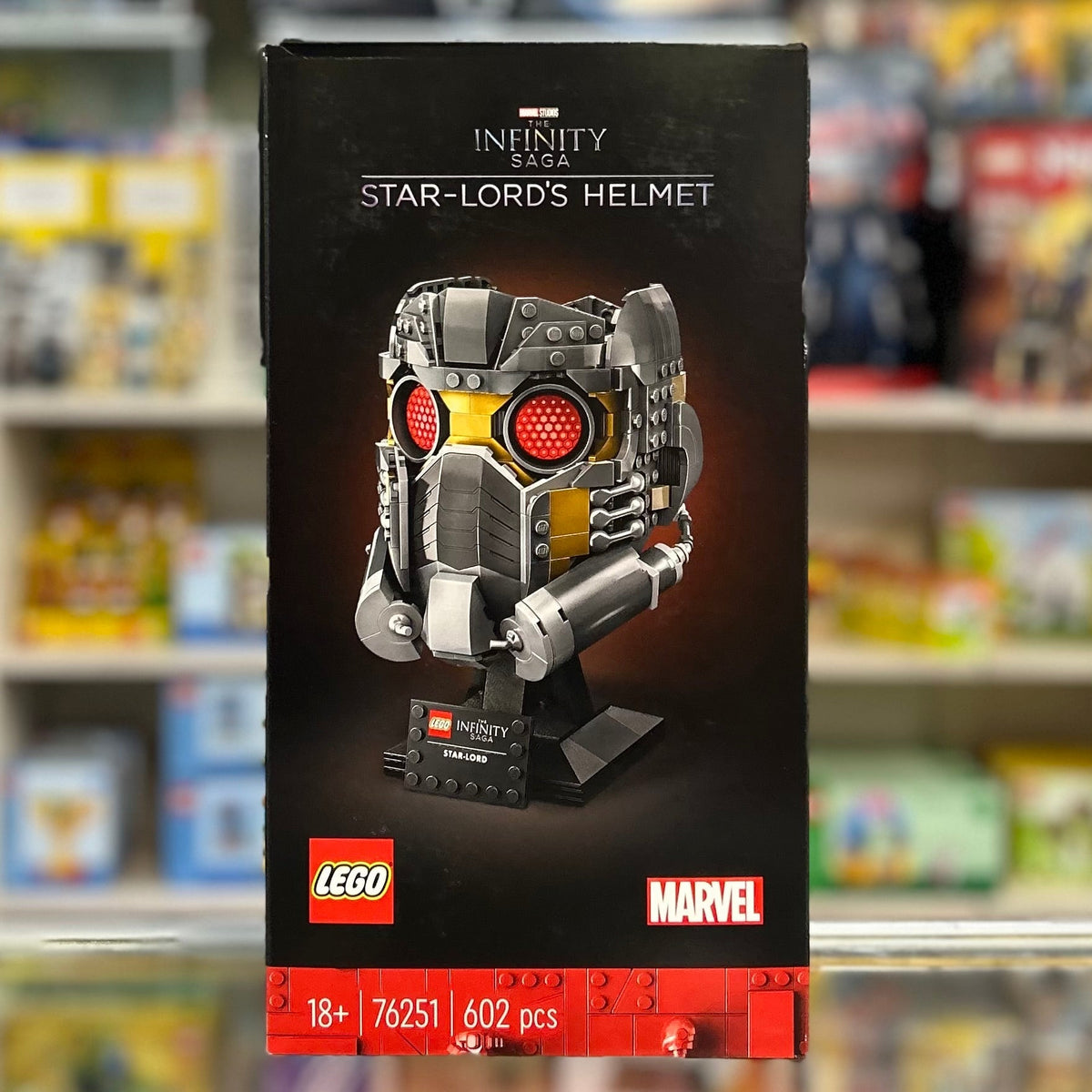 76251 - Star-Lord's Helmet - EMPTY BOX ONLY