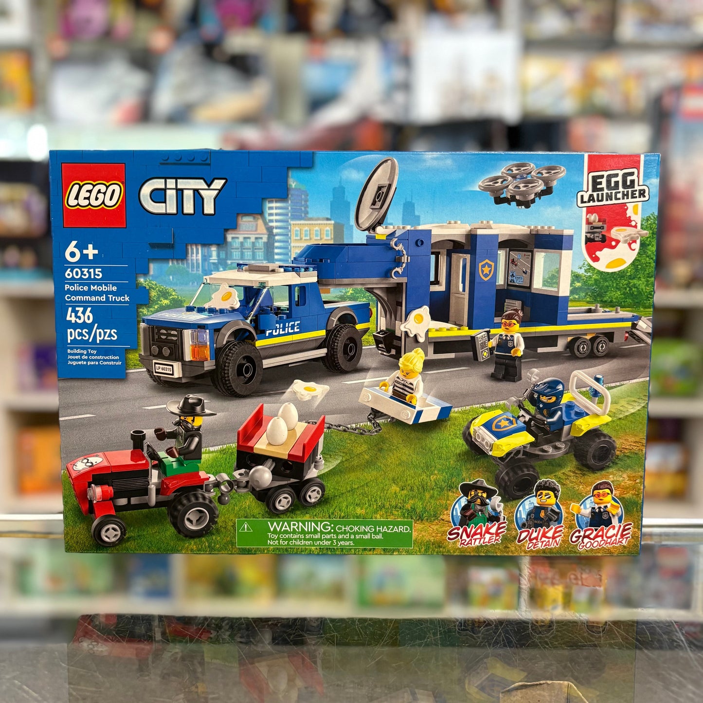 60315 - Police Mobile Command Truck - EMPTY BOX ONLY