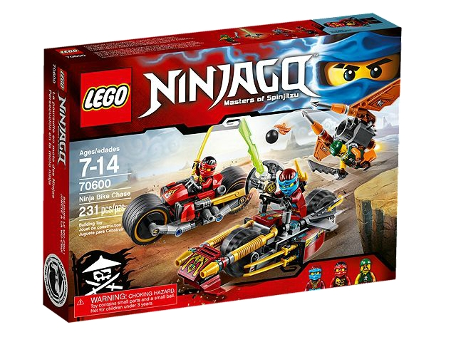 70600 - Ninja Bike Chase - EMPTY BOX ONLY