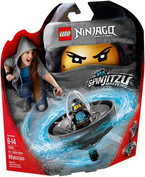 70634 - Nya – Spinjitzu Master - EMPTY BOX ONLY