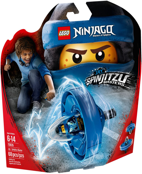 70635 - Jay – Spinjitzu Master - EMPTY BOX ONLY