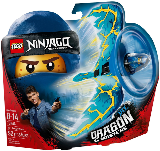 70646 - Jay - Dragon Master - EMPTY BOX ONLY