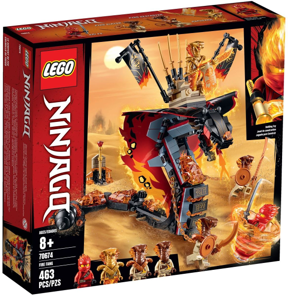70674 - Fire Fang - EMPTY BOX ONLY