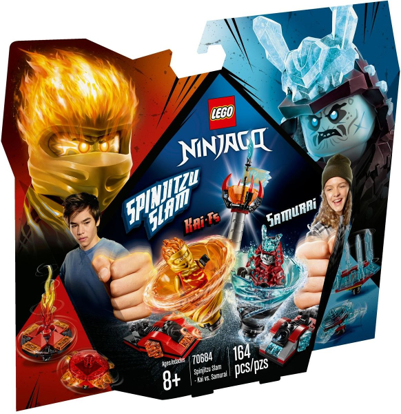 70684 - Spinjitzu Slam - Kai vs. Samurai - EMPTY BOX ONLY