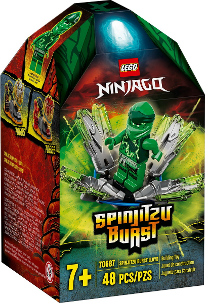 70687 - Spinjitzu Burst Lloyd - EMPTY BOX ONLY