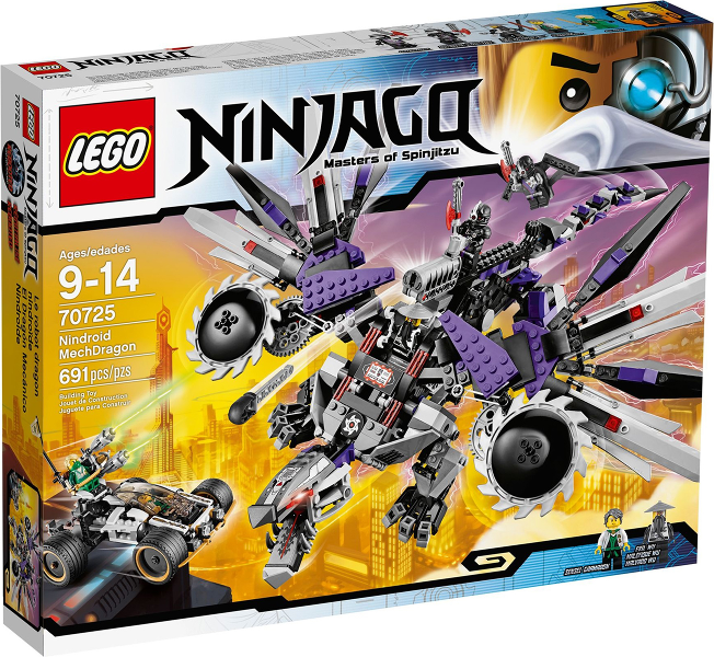 70725 - Nindroid MechDragon - EMPTY BOX ONLY