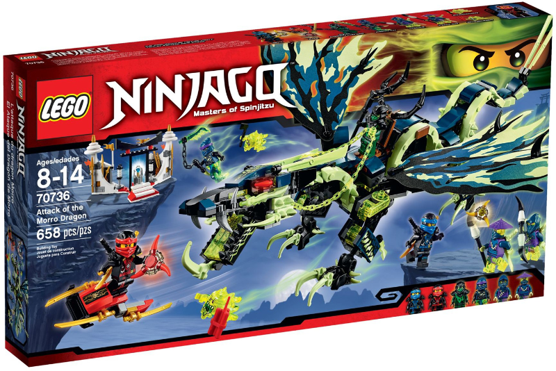 70736 - Attack of the Morro Dragon - EMPTY BOX ONLY