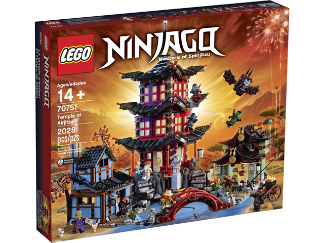 70751 - Temple of Airjitzu - EMPTY BOX ONLY