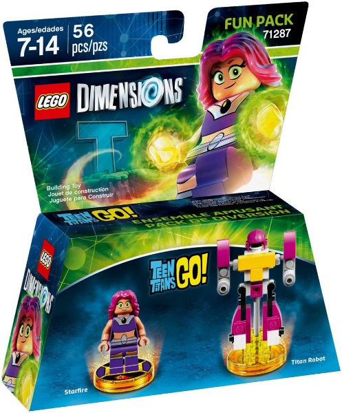 Fun Pack - Teen Titans Go! (Starfire and Titan Robot), 71287