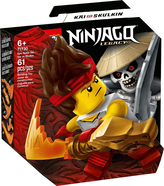 71730 - Epic Battle Set - Kai vs Skulkin - EMPTY BOX ONLY