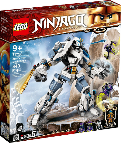 71738 - Zane's Titan Mech Battle - EMPTY BOX ONLY