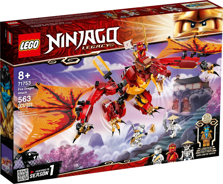 71753 - Fire Dragon Attack - EMPTY BOX ONLY