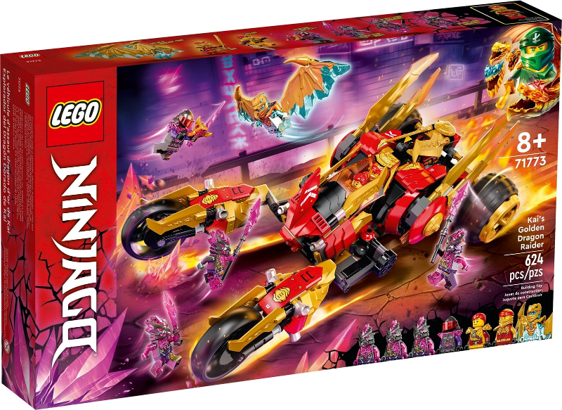 71773 - Kai's Golden Dragon Raider - EMPTY BOX ONLY
