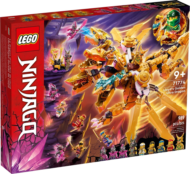 71774 - Lloyd's Golden Ultra Dragon - EMPTY BOX ONLY