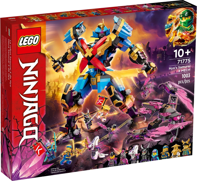 71775 - Nya's Samurai X Mech - EMPTY BOX ONLY