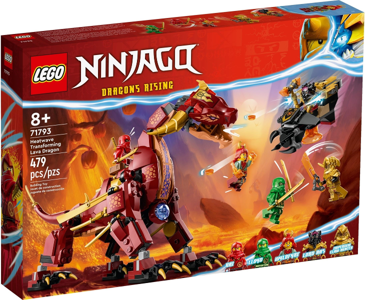 71793 - Heatwave Transforming Lave Dragon - EMPTY BOX ONLY