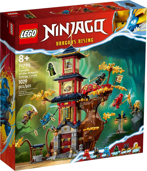71795 - Temple of the Dragon Energy Cores - EMPTY BOX ONLY