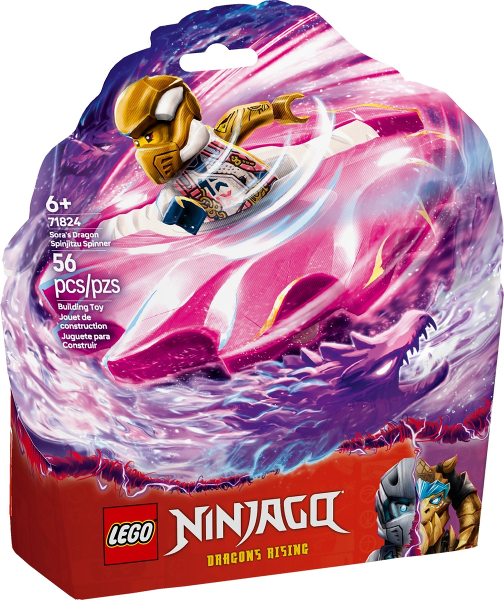 71824 - Sora's Dragon Spinjitzu Spinner - EMPTY BOX ONLY