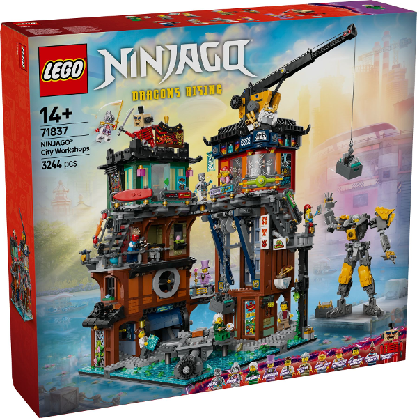71837 - NINJAGO City Workshops - EMPTY BOX ONLY