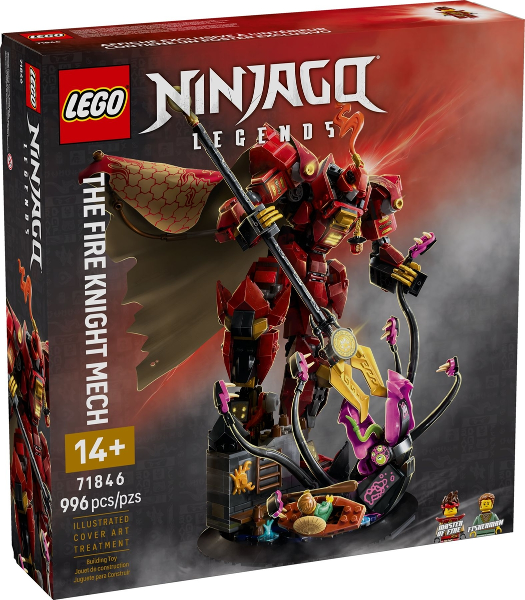 71846 - The Fire Knight Mech - EMPTY BOX ONLY