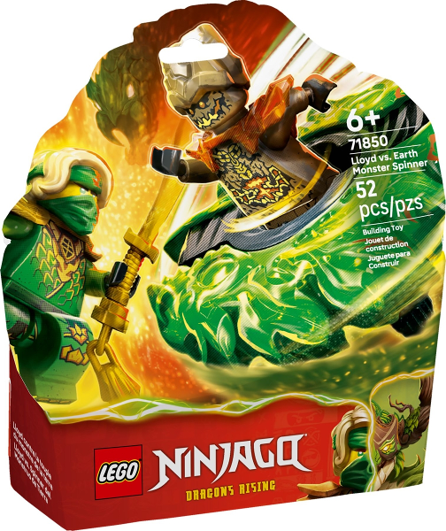 71850 - Lloyd vs. Earth Monster Spinner - EMPTY BOX ONLY